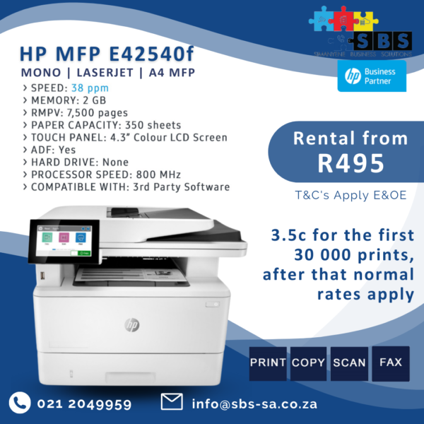 HP MFP E47528F â SBS-SA